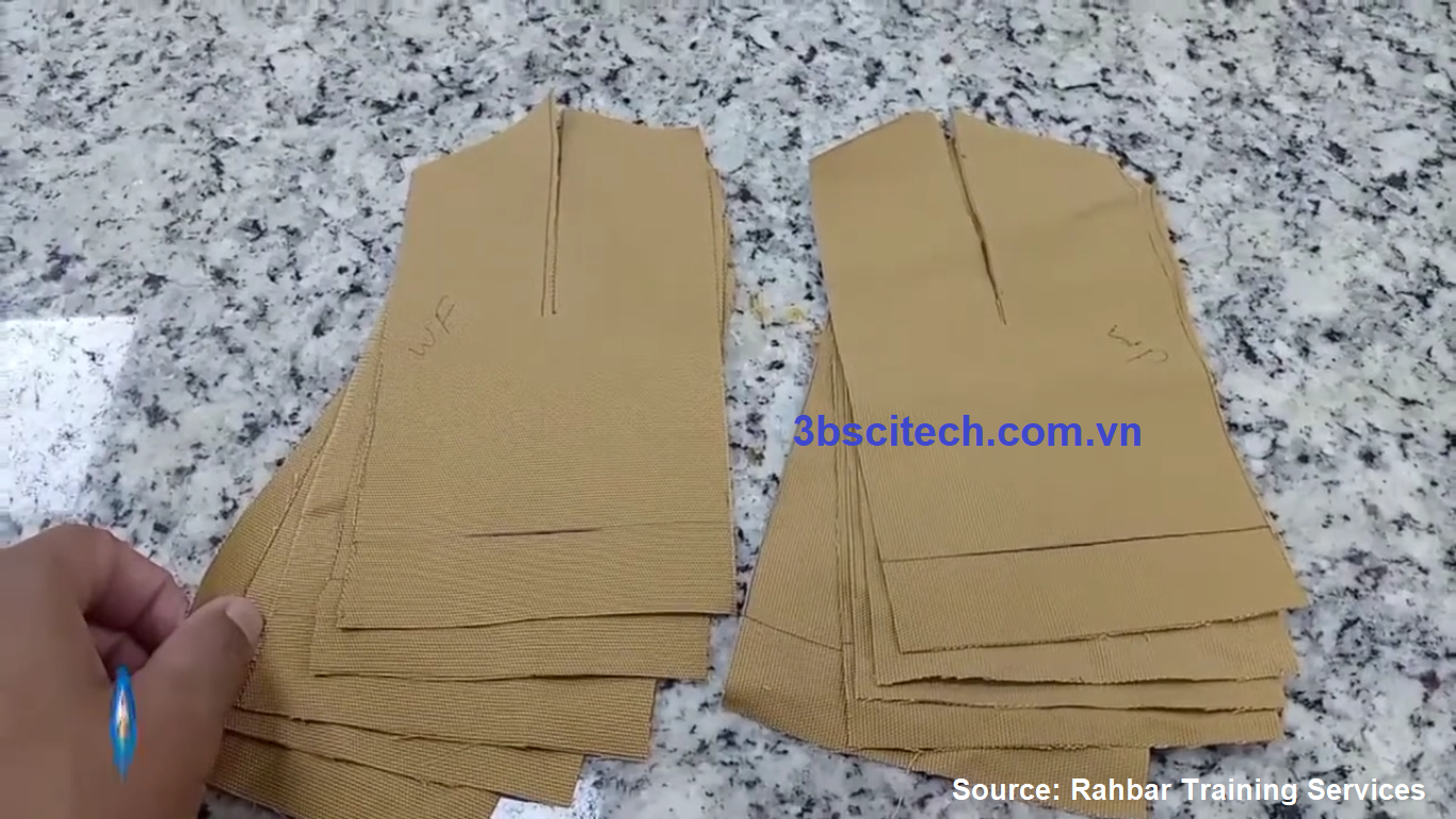 Mẫu vải thử xé ISO 13937-3